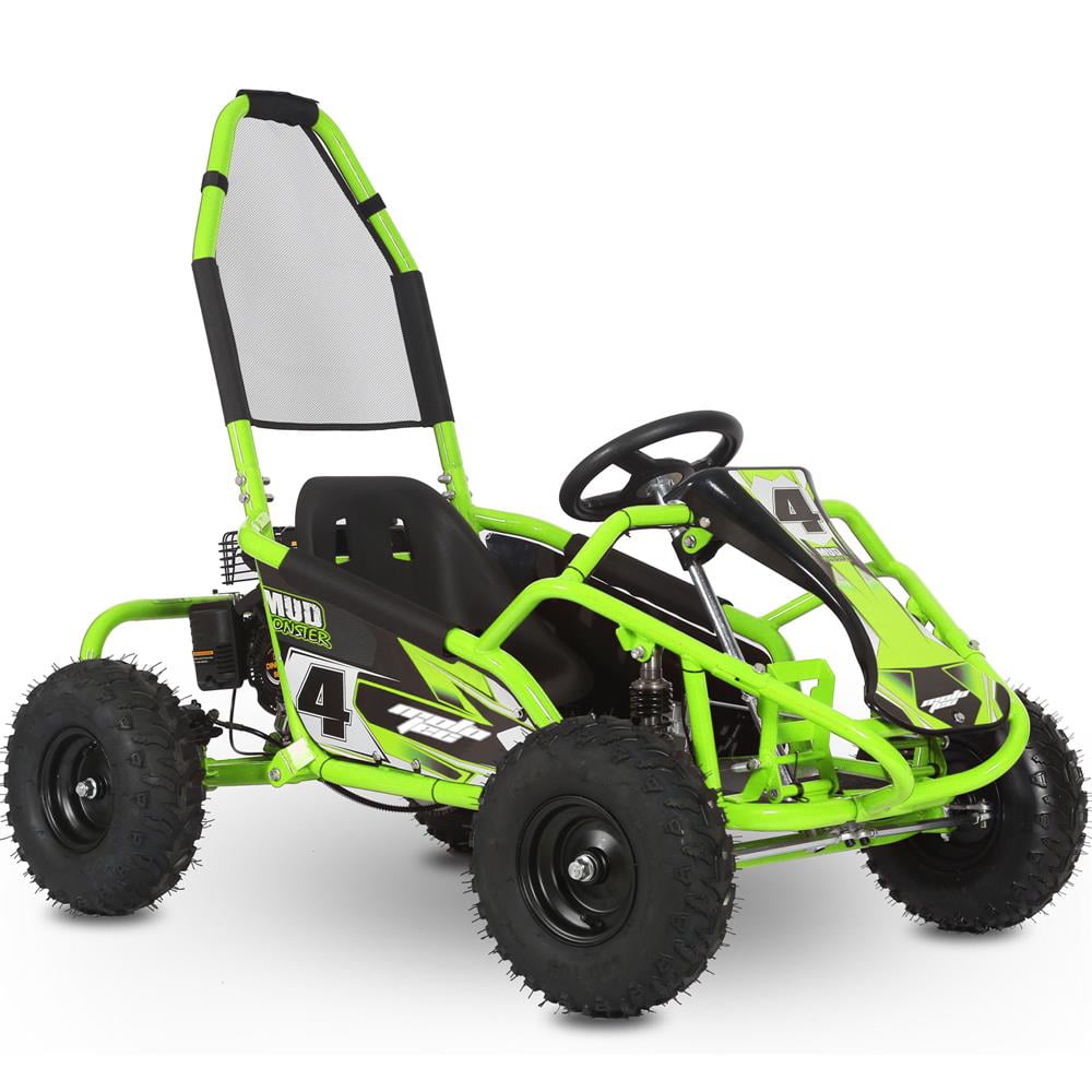 MotoTec Mud Monster 98cc Go Kart Full Suspension MT-GK-Mud-98cc_Green