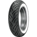 180/65B-16 (81H) Dunlop American Elite Behind Motorcycle Tire Extended White Wall for Harley-Davidson Road Glide Ultra FLTRU 2011-2013