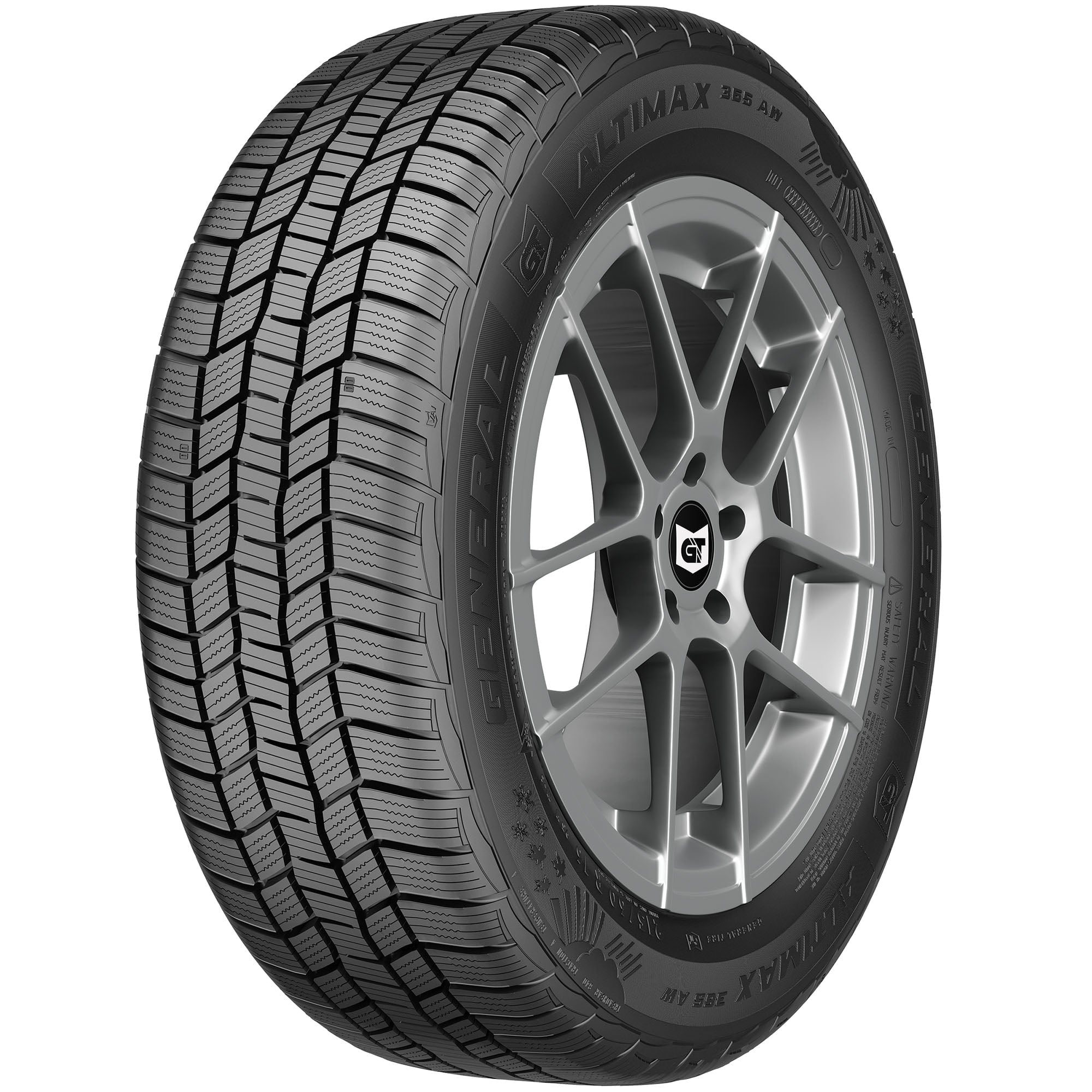 General Altimax 365AW All Weather 235/45R17 97V XL Passenger Tire Fits: 2005-06 Acura TL Base, 2007-08 Acura TL Type-S
