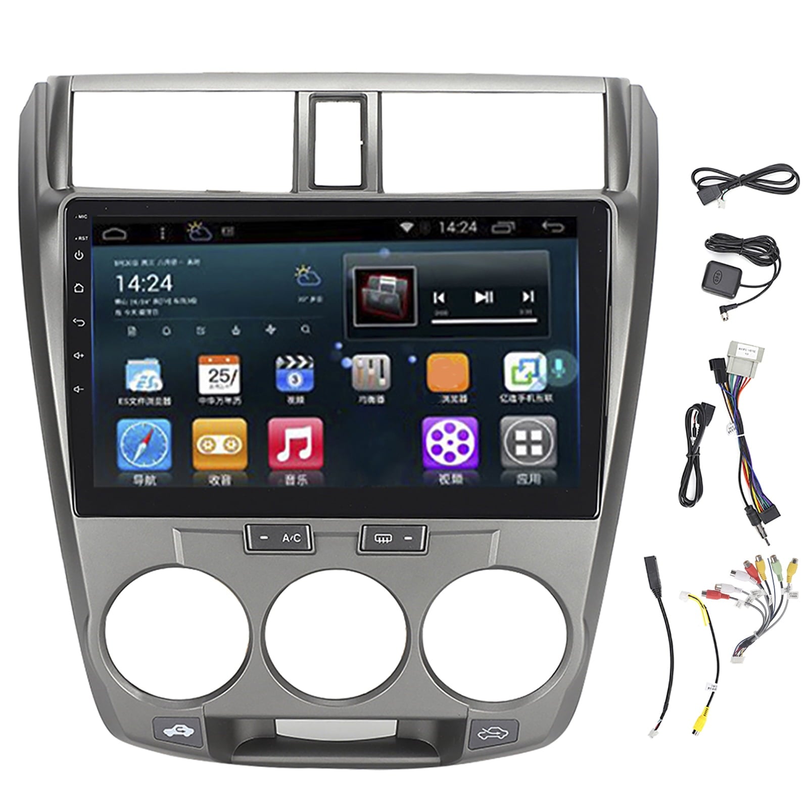 10.1in Vehicle GPS Navigation for Android Stereo Radio Player Fit for City 11?14
