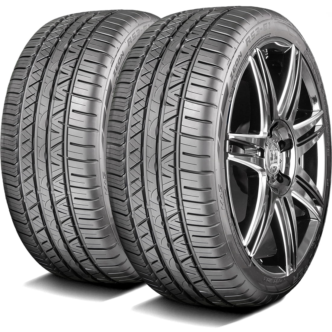 Pair of 2 (TWO) Cooper Zeon RS3-G1 225/45R17 94W XL A/S Superior Performance Tires Fits: 2017-19 Chevrolet Cruze Diesel, 2021 Toyota Corolla Refurbished