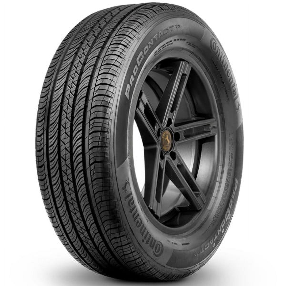 1 Continental ProContact TX 255/40R20 101H Tires 3588830000 / 255/40/20 / 2554020 Fits: 2022-23 Volkswagen Tiguan Highline R-Line, 2017-18 Volkswagen Tiguan Highline
