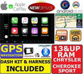 2013-2019 RAM JEEP CHRYSLER GPS NAVIGATION SYSTEM APPLE CARPLAY ANDROID AUTO Automobile STEREO