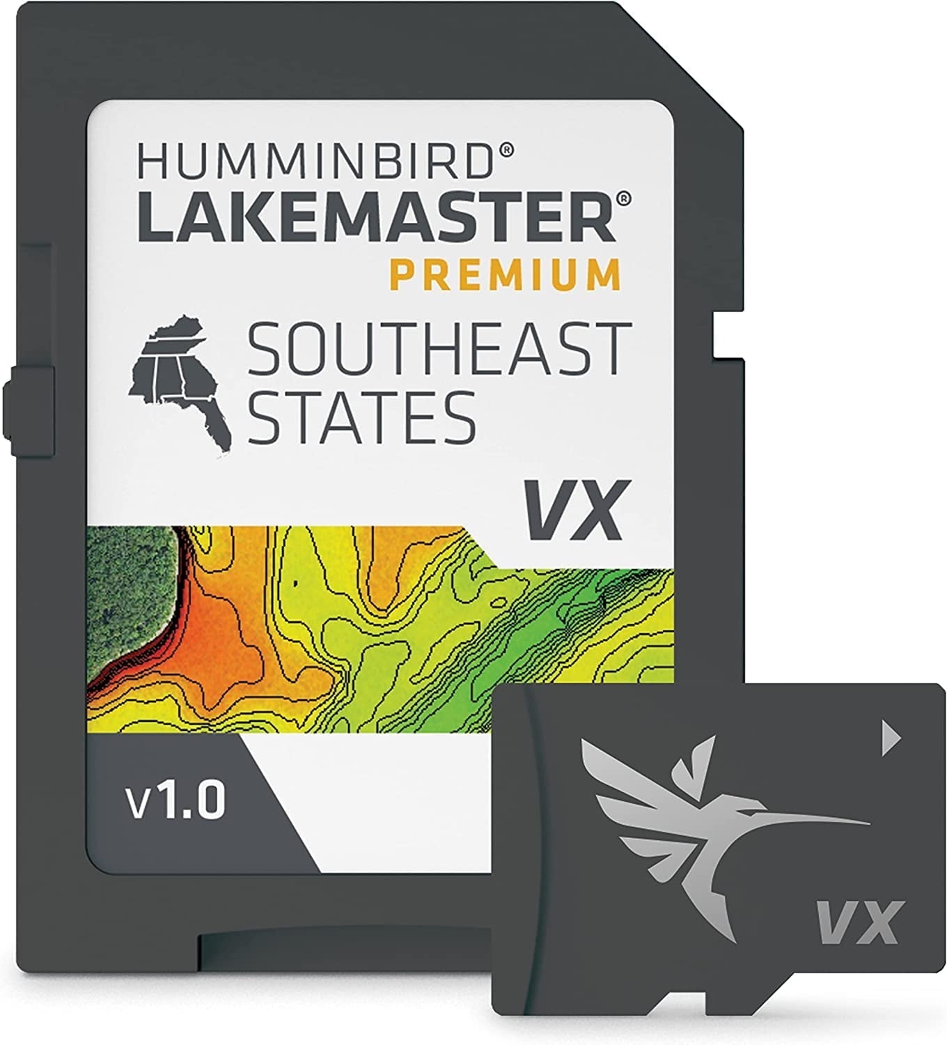 Humminbird LakeMaster Premium Southeast V1 One Boat Network VX Technology