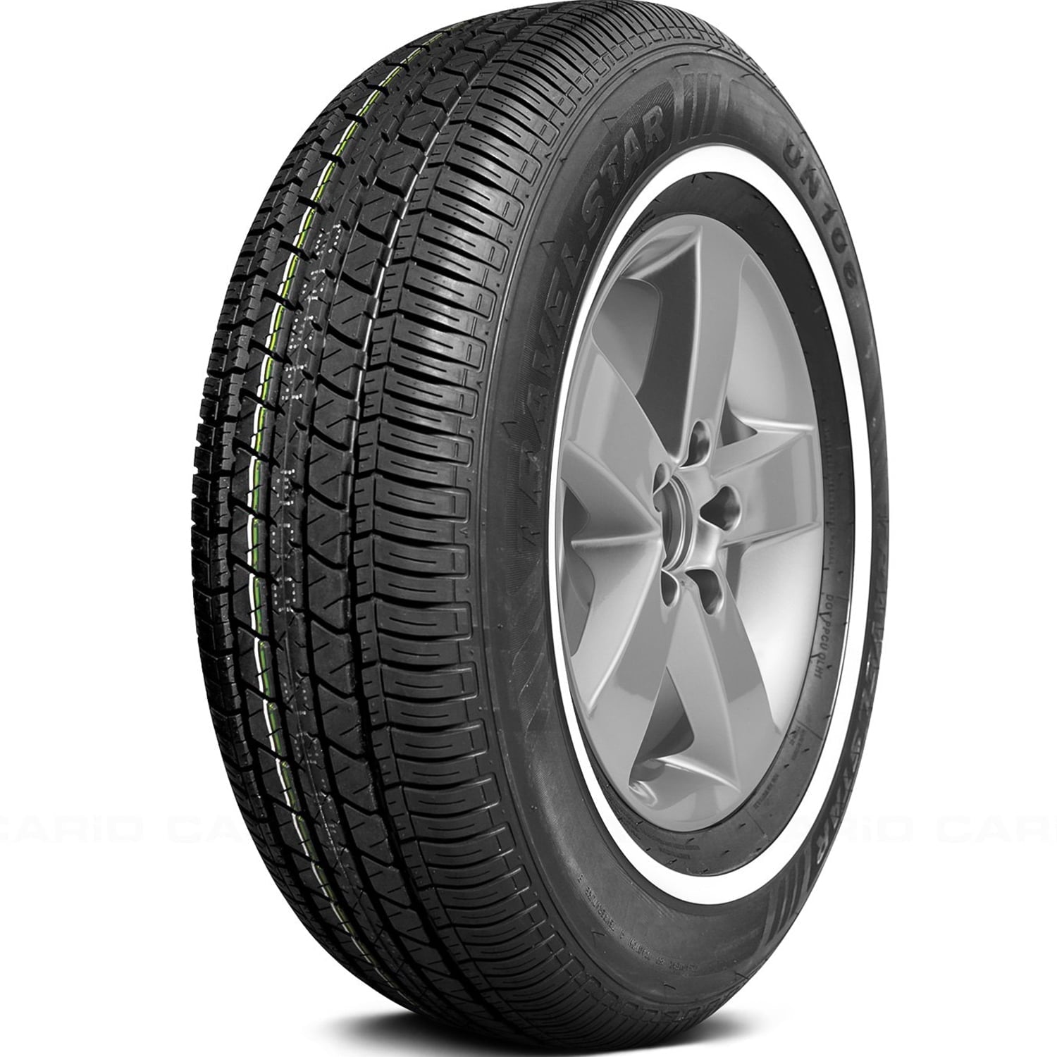 Set of 4 (FOUR) Travelstar UN106 225/60R17 99T A/S All Season Tires Fits: 2018-23 Subaru Crosstrek Convenience, 2019-21 Jeep Cherokee Latitude Plus