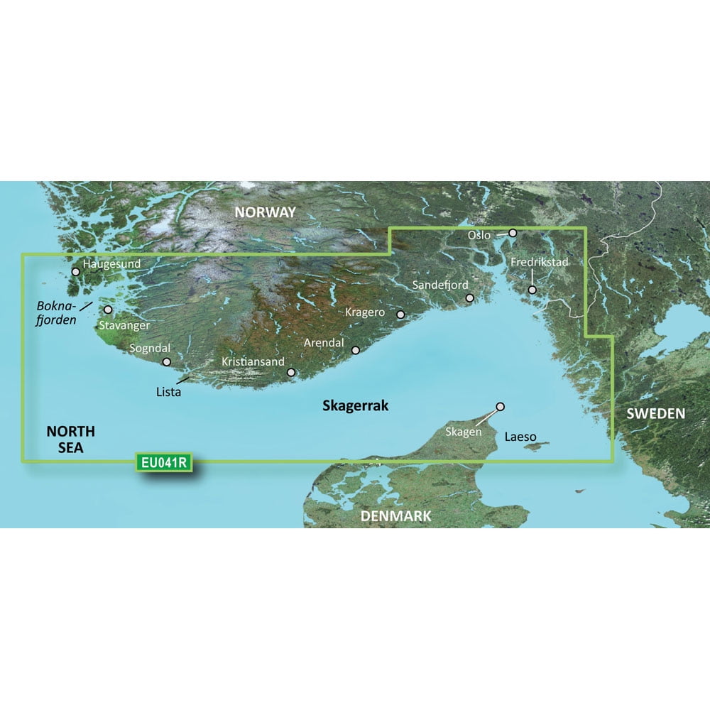 Garmin BlueChart g3 Vision HD - VEU041R - Oslo-Skagerak-Hauges... [010-C0778-00]