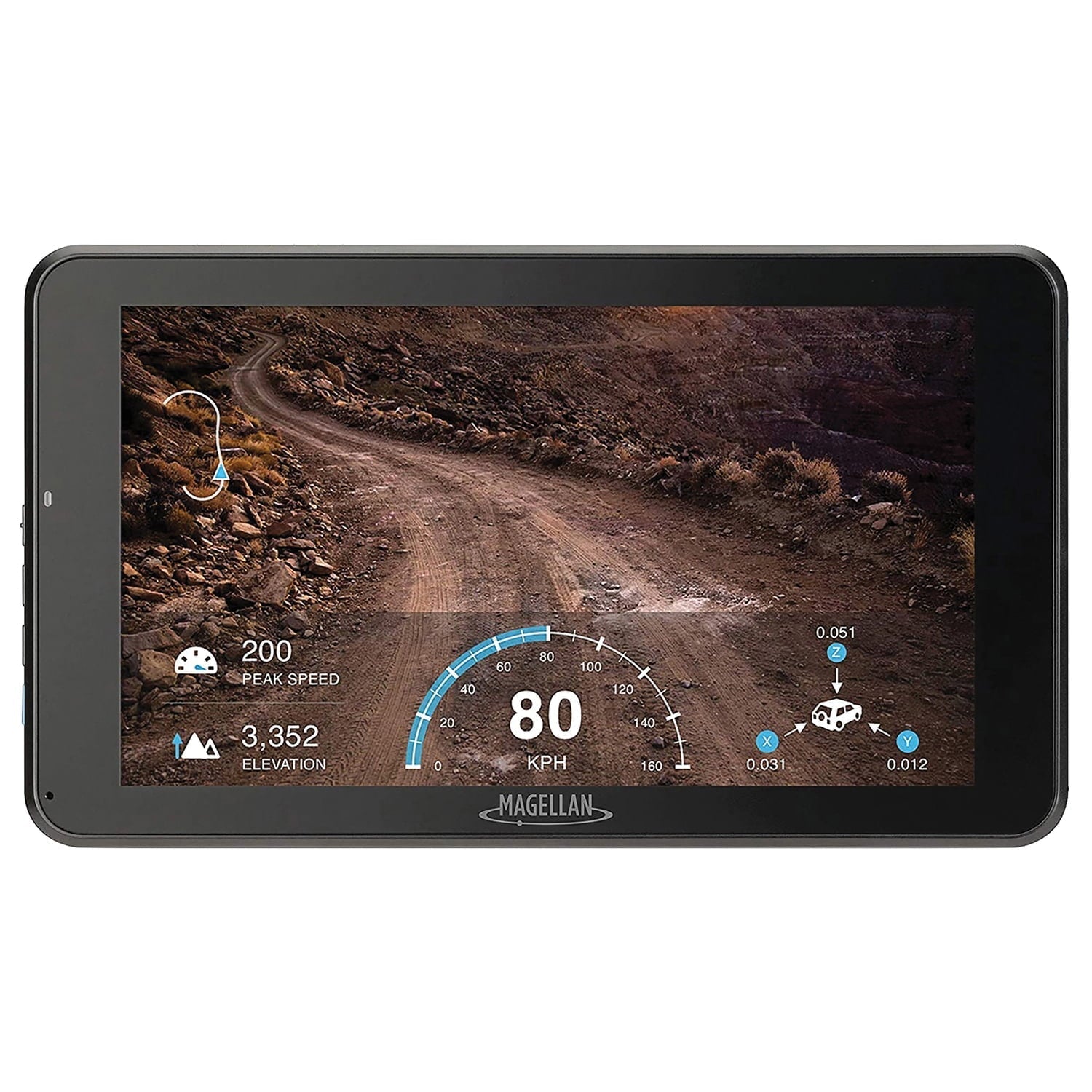 Magellan TN7881SGLUC TR7 7 Inch Trail and Street GPS Navigator with Lens