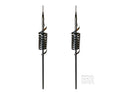 DUAL Monkey Made CB Radio Antennas, LONG Shaft,49 Stinger MM9 30k Watts 2 ITEMS