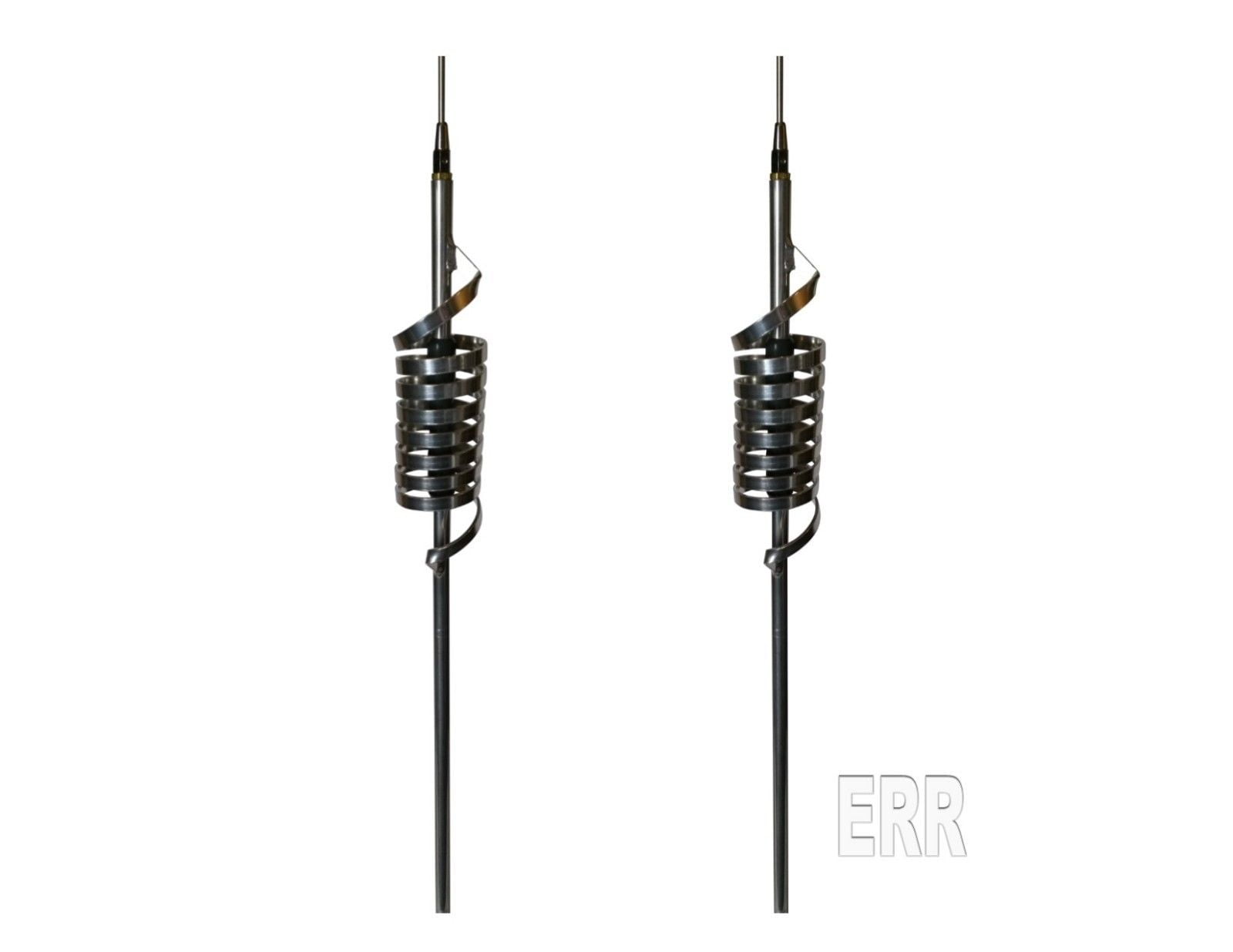 DUAL Monkey Made CB Radio Antennas, LONG Shaft,49 Stinger MM9 30k Watts 2 ITEMS