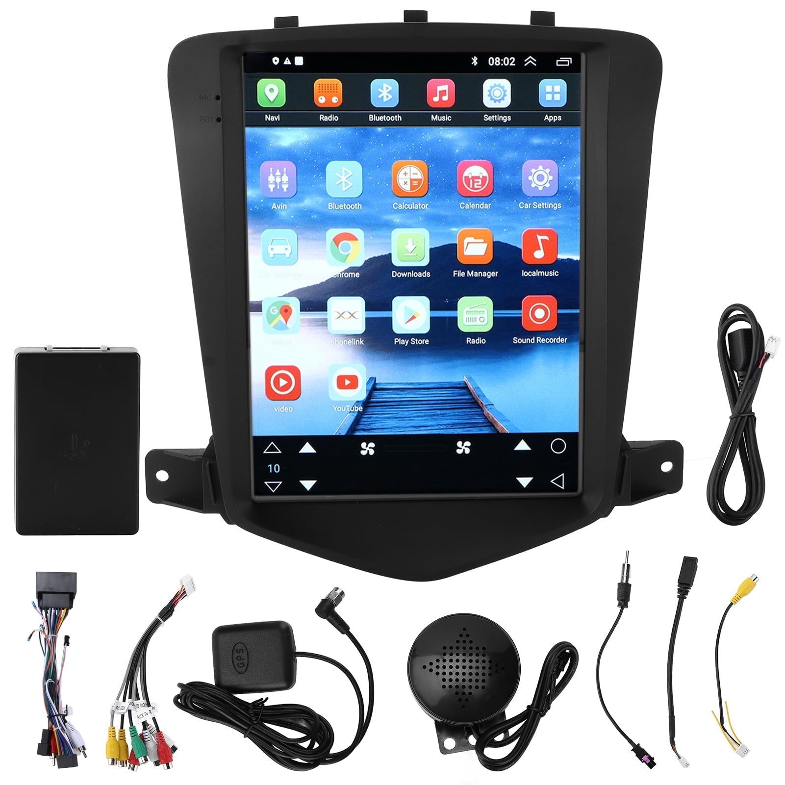 Android 10.0 10.4 Inch Automobile GPS Navigation Replacement for Chevrolet Chevy Cruze 2009-2015 (2+32G)