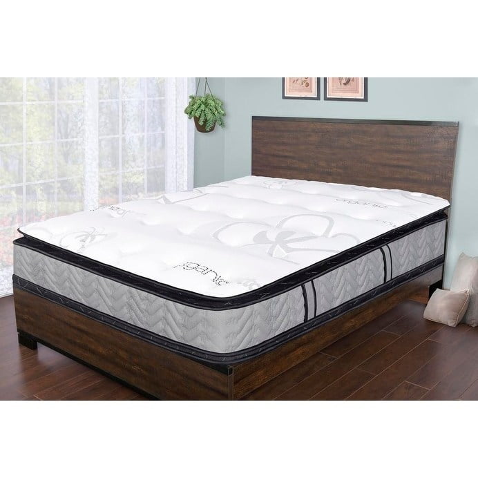 Specta Mattress Sleep Therapy Natural Plush Double Sided Pillow-Top Mattress, King