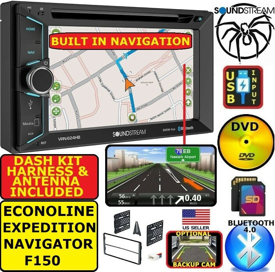 F150 NAVIGATOR EXPEDITION ECONOLINE BLUETOOTH CD NAVIGATION GPS SYSTEM Automobile Radio