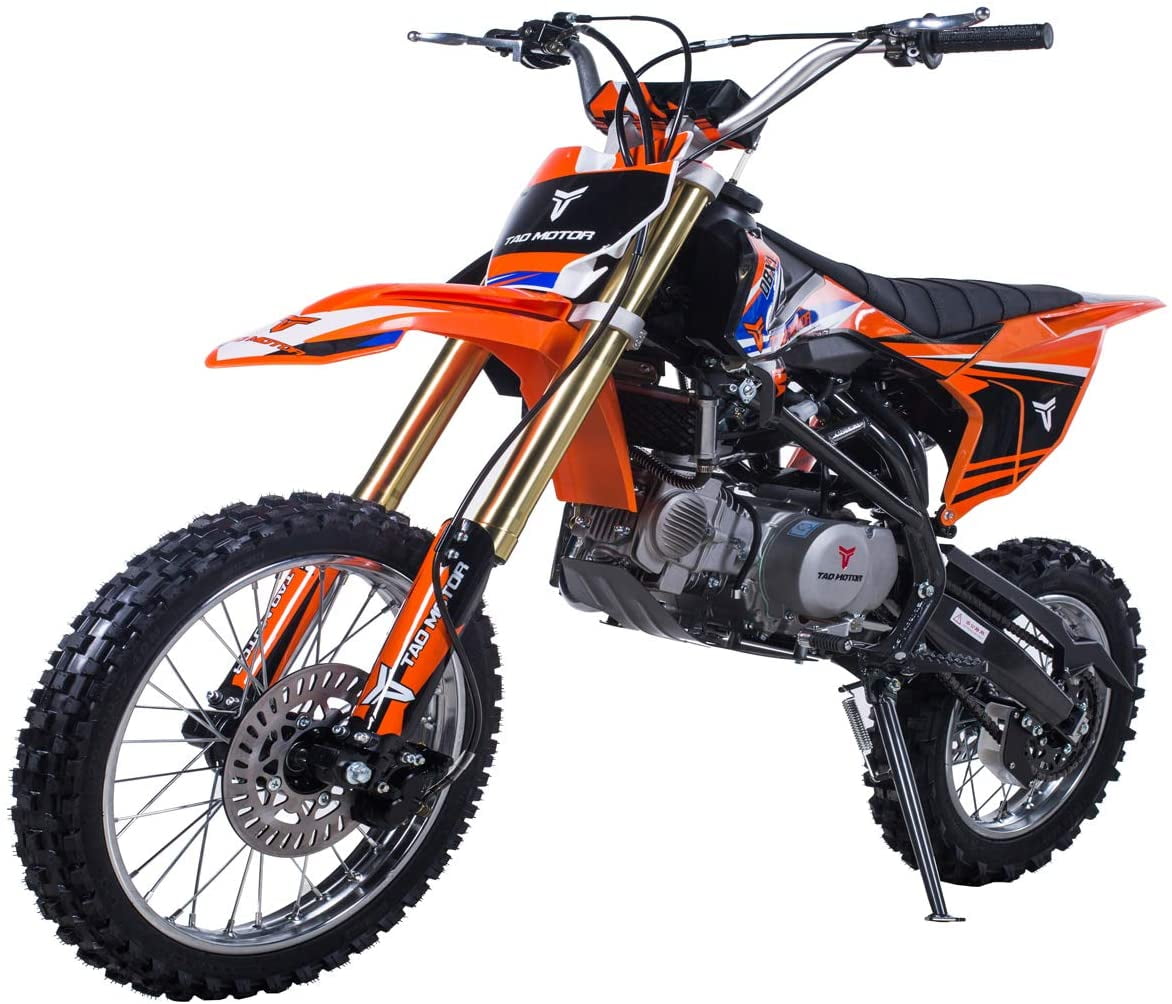 Taotao DB-X1-140cc Dirt Bike 17 Wheels 4 Stroke Manual Kick Start Off Road- Recorder Legal-Black