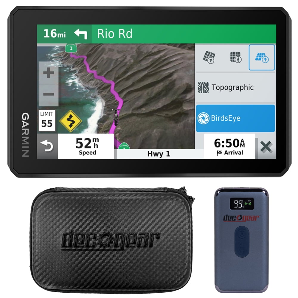 Garmin 010-02296-00 zumo XT 5.5-inch Bluetooth Hands-Free Motorcycle Navigator GPS Bundle with Deco