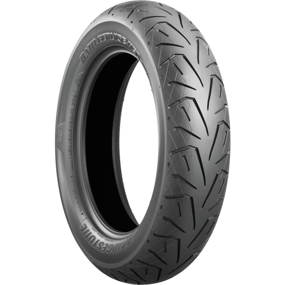 140/75R-15 Bridgestone Battlecruise H50 American Cruiser Radial Behind Tire