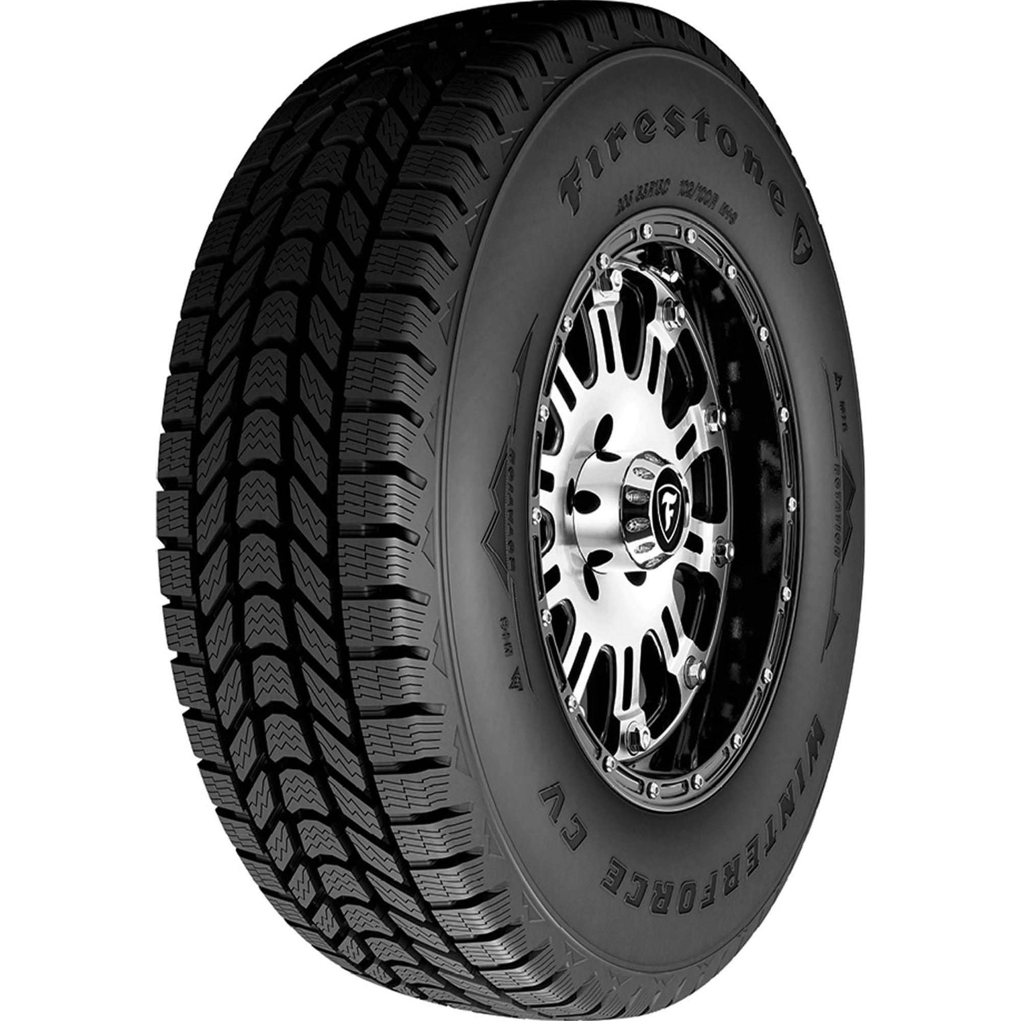 Firestone Winterforce CV Winter 235/65R16C 121/119R Pre-owned Light Truck Tire