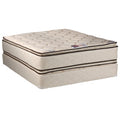 DS USA Coil Comfort Two-Sided PillowTop (Eurotop) Mattress set with Mattress Protector Included - Orthopedic, Sleep System with Enhanced Cushion Support, Fully Assembled (Queen 60 x80 x11 )