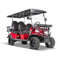Kandi Electric Golf Cart Kruiser 6P AGM (Red)