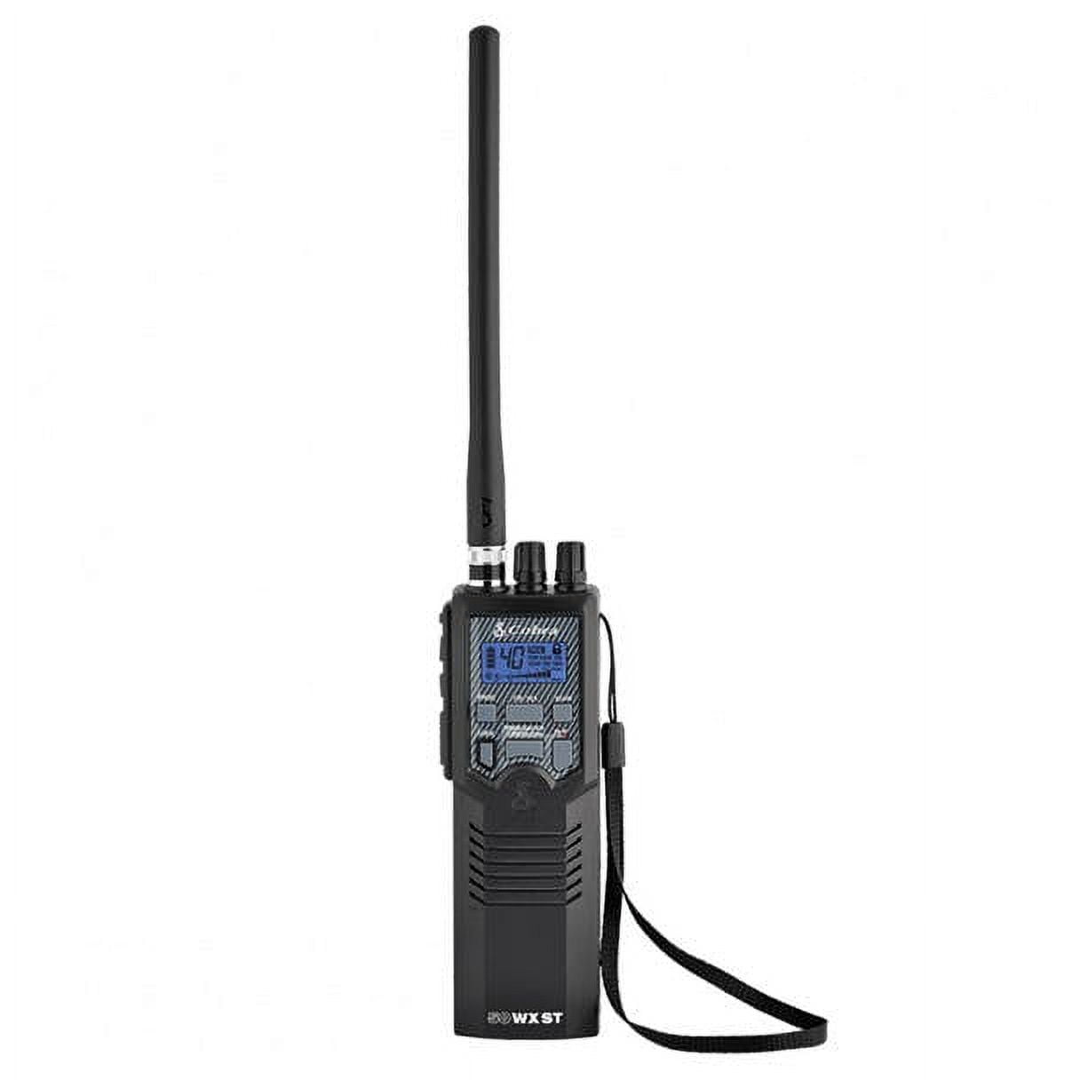 Cobra 50 WX ST 40 Channel Hand Held CB Radio With Backlit Display