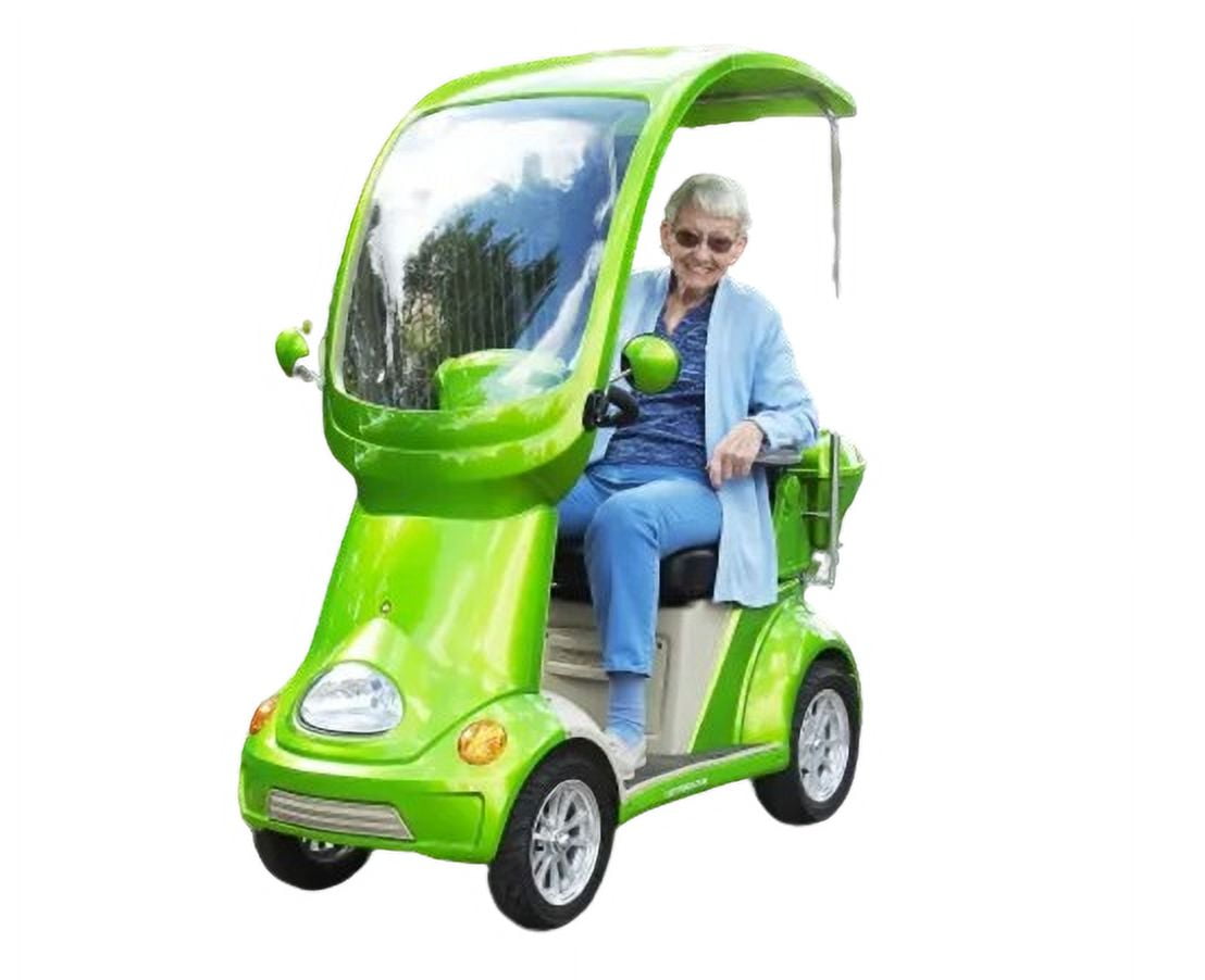 Four Wheels Electric Golf Cart with Canopy - Your Perfect Companion | Electric Golf Buggy Scooter