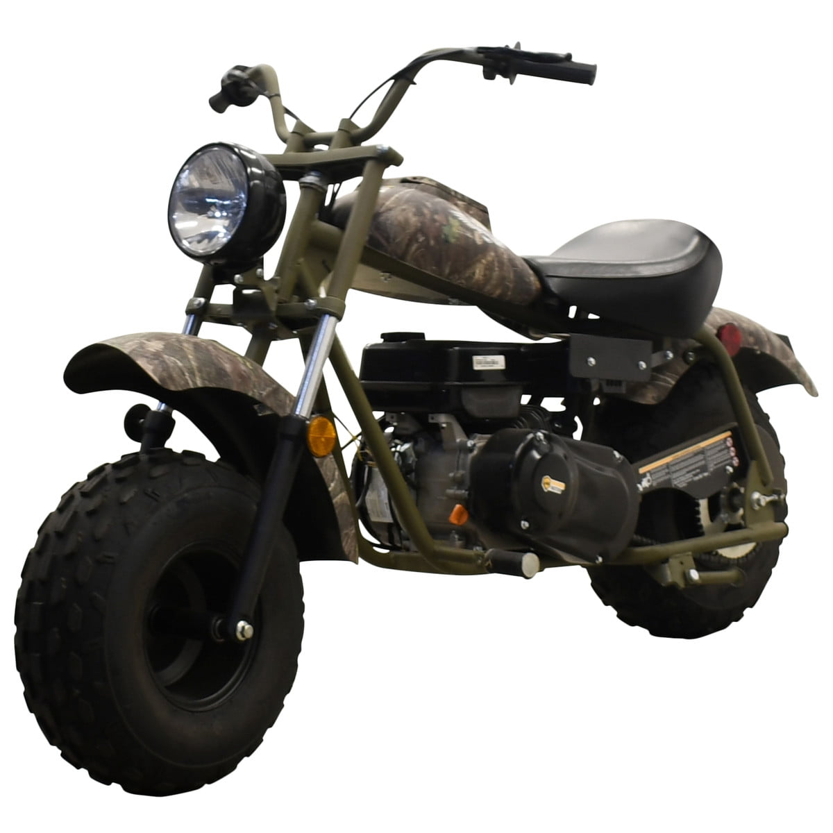 Massimo Motor MB200 Mini Bike 6.5HP Gas Powered 200cc (Motorcycle) (Camo)