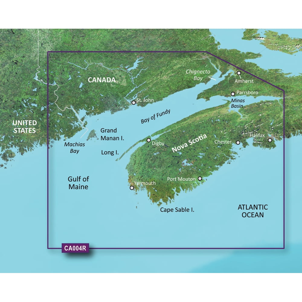 Garmin VCA004R G2 Vision Bay of Fundy - SD Card 010-C0690-00