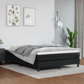 moobody Individual Pocket Spring Bed Mattress Full Size Faux Leather Mattress Foundation Soft Foam Bed Mattress 53.9 x 74.8 x 7.9 Inches (W x Optics x H)